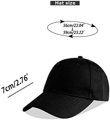 LANGZHEN Unisex Baseball Cap 100% Cotton Fits Men Women Washed Denim Adjustable Dad Hat