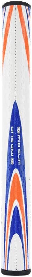 SuperStroke NCAA Golf Putter Grip, Ohio State University (Mid Slim 2.0) | Cross-Traction Surface Texture and Oversized Profile | Even Grip Pressure for a More Consistent Stroke | Non-Slip Grip