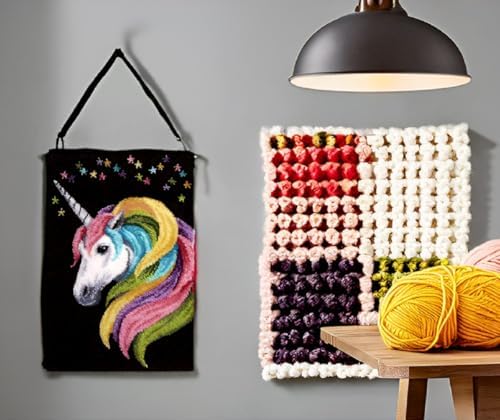 YOOTOM Ballon Latch Hook Rug Kits for Adult,Embroidery Wall Hanging Tapestry