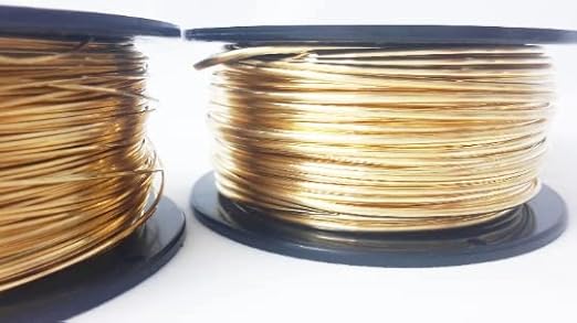 16 Gauge, Jeweler's Brass Wire, Dead Soft, CDA #260-1LB by CRAFT WIRE - Image 3