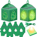Simgoing 12 Sets Palm Sunday Craft Easter Tissue Paper Lantern Craft
