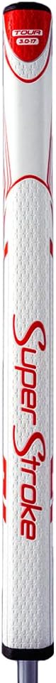 SuperStroke Zenergy Tour Golf Putter Grip with No Taper Enhanced SPYNE Technology, New Multi-Zone Texturing and Tech-Port
