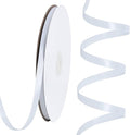 TONIFUL 1/4 Inch x 100yds White Satin Ribbon, Thin Solid Color Satin Ribbon by TONIFUL