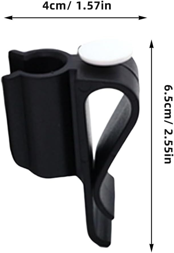 POPETPOP Golf Club Bag Clips On: 14 Pack Plastic Putter Clamp Holder Organizer - Durable Golf Accessories for Men Women Golfer (Black)