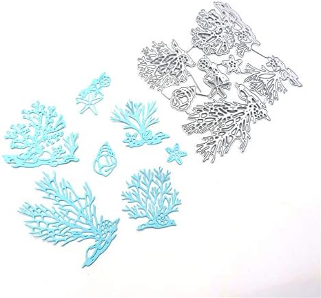 Metal Beach Shell Starfish Conch Coral Cutting Dies, Ocean Life Die Cuts - Image 5