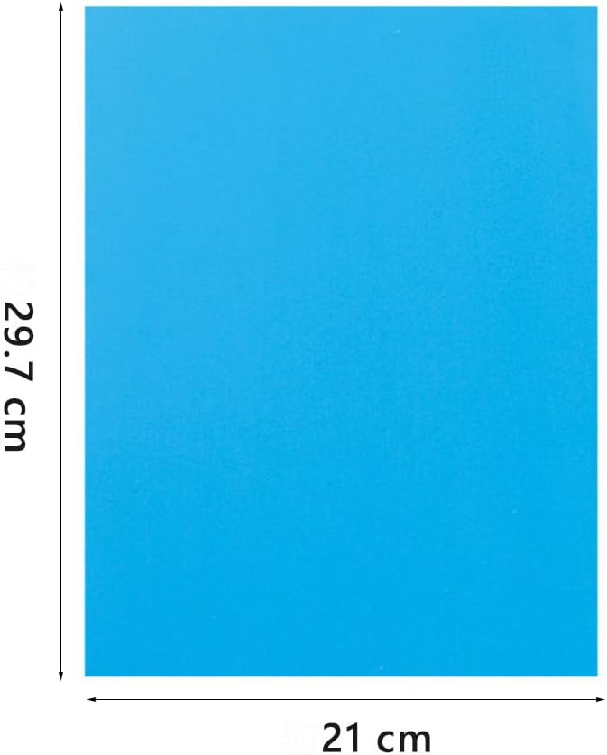 A4 Origami Paper Lake Blue 100 Sheets, 8.27×11.7 inch Double Sided Color Easy - Image 2