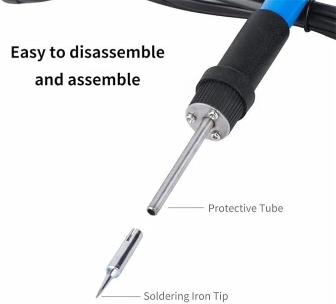 Electric Sodering Iron Kit set 110V 60W Adjustable Temperature Soldering Iron - Image 8