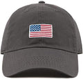 USA Flag & Embroidery Premium 100% Cotton Low Profile Adjustable Baseball Dad Cap