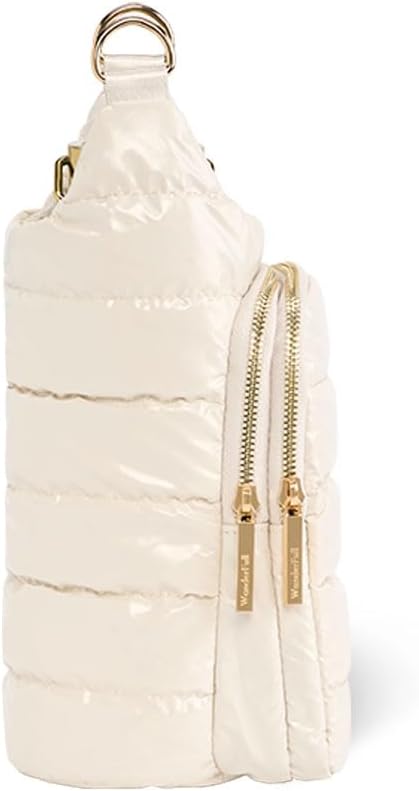 WanderFull® Original HydroBag® Collection, Water Bottle Holder, Gift for Women, Mom, Girlfriend, w/Strap & Phone Pocket, Hands-Free Crossbody Water Bottle Bag