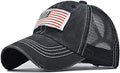 Criss Cross Hat Washed Distressed Baseball Cap Ponytail Hat High Messy Bun Ponycap for Women