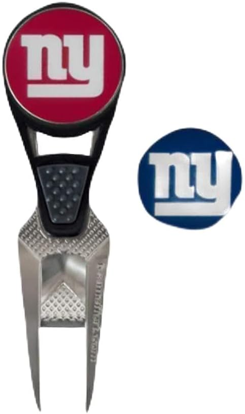 NFL CVX Ball Mark Repair Tool & 2 Ball Markers
