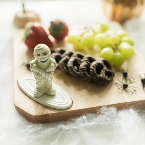 Nora Fleming Mummy Dearest - Hand-Painted Ceramic Halloween Decor - Fall Minis for the Home and Office