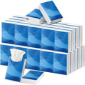 Outus 50 Pack Blue Wave Travel Size Pocket Tissues 400 Sheet Total