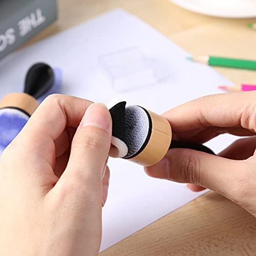Ink Paints Mixing Blending Tool Mini Round Foam Refills, - Image 6