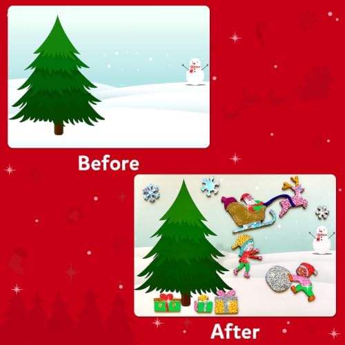 Skillmatics Foil Fun Christmas Holiday Magic, Gifts for Boys & Girls