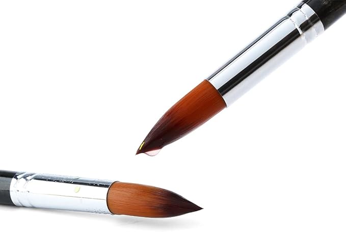 Transon 13pcs Round Paint Brush Set Synthetic Bristle Complete Round Brush Set - Image 6