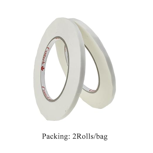 HAHIYO White 0.25Inch Wide Floral Tape, Waterproof Florist Tape Flower Wrap - Image 6