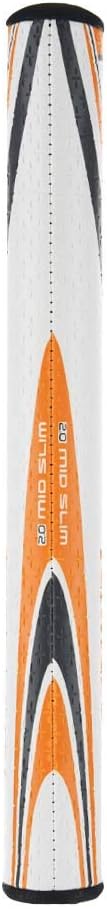 SuperStroke NCAA Golf Putter Grip, Ohio State University (Mid Slim 2.0) | Cross-Traction Surface Texture and Oversized Profile | Even Grip Pressure for a More Consistent Stroke | Non-Slip Grip