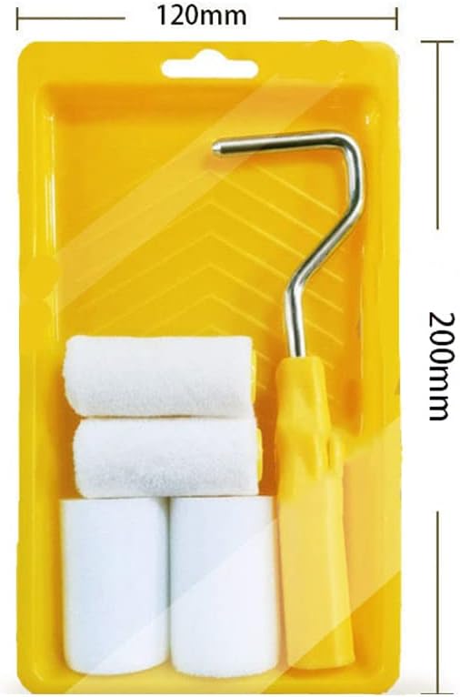 RZJZGZ Mini Foam Paint Roller Painting Decorating Touch Up Trim Kit 2 inch - Image 2