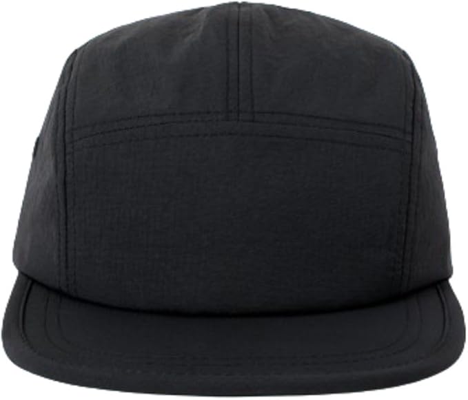 5 Panel Running Hat Waterproof Nylon Sun Hat Quick Dry Plain Baseball Cap for Men Women