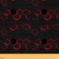 Feelyou Honeycomb Modern Fabric By The Yard Decorative Soft