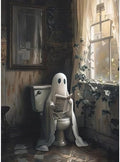 DAZZLEDOTS Diamond Art Kits for Adults, Bathroom Ghost Diamond Painting