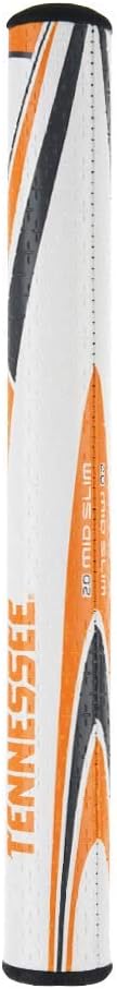 SuperStroke NCAA Golf Putter Grip, Ohio State University (Mid Slim 2.0) | Cross-Traction Surface Texture and Oversized Profile | Even Grip Pressure for a More Consistent Stroke | Non-Slip Grip