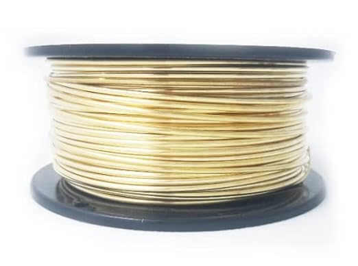 16 Gauge, Jeweler's Brass Wire, Dead Soft, CDA #260-1LB by CRAFT WIRE - Image 2