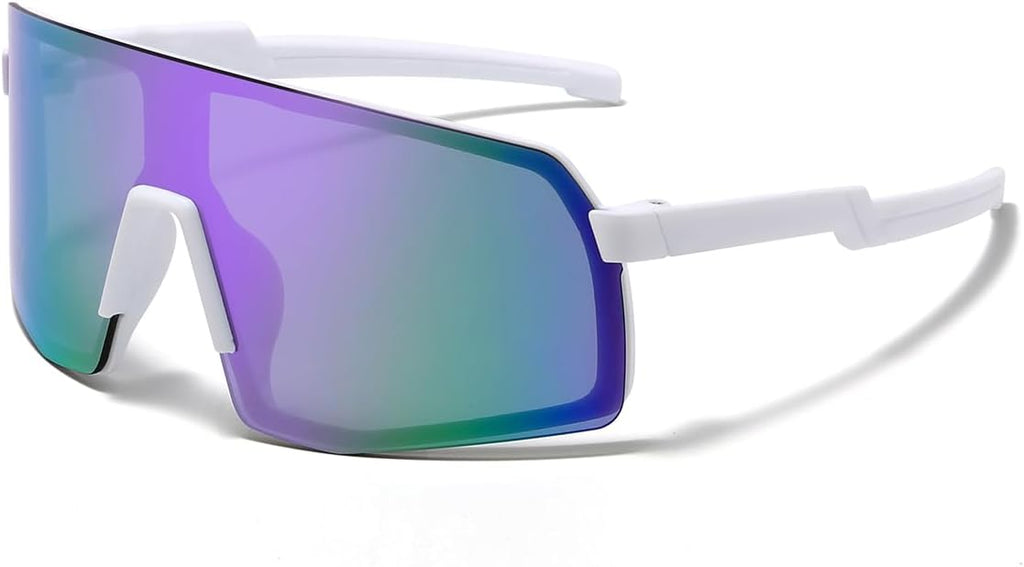 JOVAKIT Kids Baseball Sunglasses for Boys Girls Age 3-13, Youth Baseball Sun Glasses UV400 Sports Cycling Shades