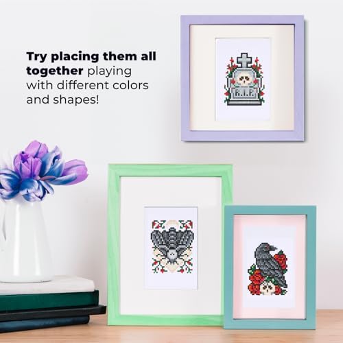 Citrichand Small Diamond Art Kits, Halloween Collection 16 Pack for Adults