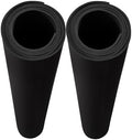 AMZQNART 6mm EVA Foam Sheets Roll for Craft Black Cosplay Foam 39x59in 2pcs