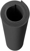 AMZQNART 5mm EVA Foam Sheets Rolls for Crafts Black Cosplay Foam 39x59in
