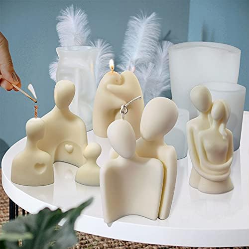 Love Couple Silicone Resin Mold - Image 4