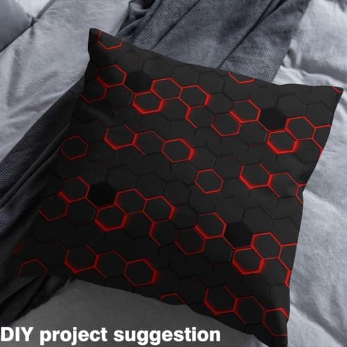 Feelyou Honeycomb Modern Fabric By The Yard Decorative Soft