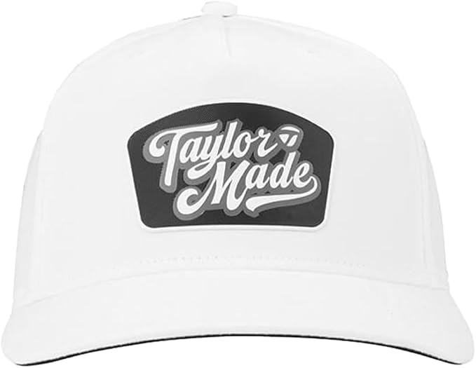 TaylorMade Golf 2025 Lifestyle AFrame Hat White