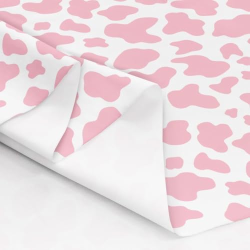 Erosebridal Cow Print Upholstery Fabric, 3 Yards