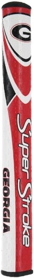 SuperStroke NCAA Golf Putter Grip, Ohio State University (Mid Slim 2.0) | Cross-Traction Surface Texture and Oversized Profile | Even Grip Pressure for a More Consistent Stroke | Non-Slip Grip