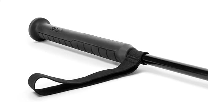 SKLZ Hitting Stick Batting Swing Trainer for Baseball and Softball, One-on-One Coaching Tool for Ball Contact, Hand-Eye Coordination, and Bat Speed