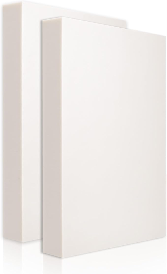Gvereld High Density XPS Foam Board, 2 Pack 15.6x11.7X 2in Polystyrene Craft by Unknown