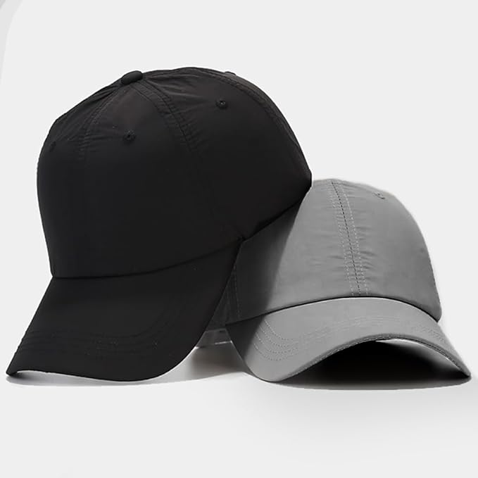 Malaxlx Waterproof Baseball Cap for Men Women Breathable UPF50+ Sport Outdoor Caps Quick Dry Adjustable Rain Hat