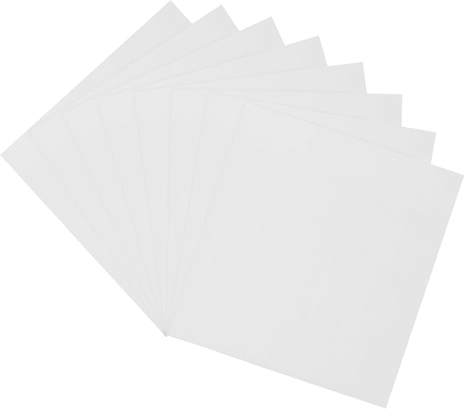 MECCANIXITY 50 Pack Toner Reactive Foil, Deco Foil Transfer Sheets 8.5"x11" A4 by MECCANIXITY