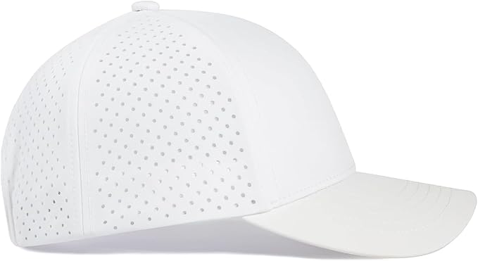 Embroidered Bigfoot Quick Dry Hats for Men and Women with Laser-Cut Mesh & Curved Brim