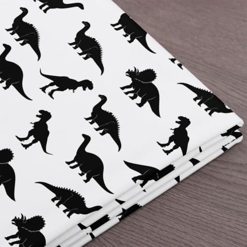 Erosebridal Dinosaur Upholstery Fabric, 3 Yards