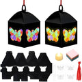 Simgoing 12 Set Lantern Craft Butterfly Cross Tissue Paper Religious Craft