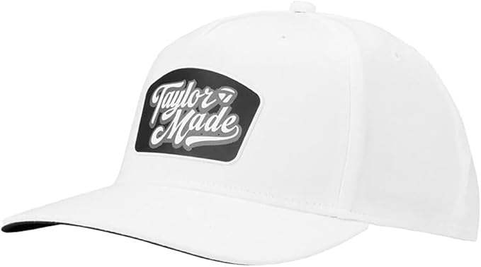 TaylorMade Golf 2025 Lifestyle AFrame Hat White