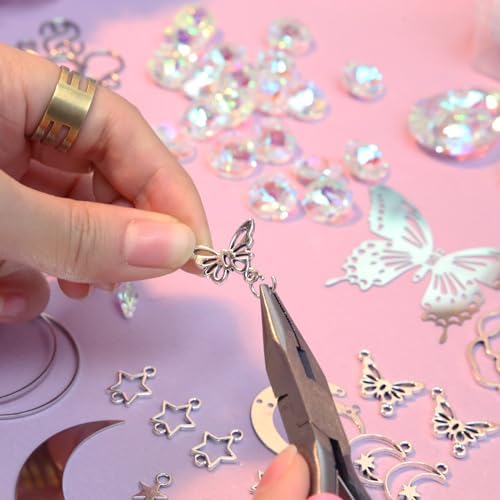 WASTROYAL 400pcs Sun Catcher Kits for Adults DIY Suncatcher Making Supplies