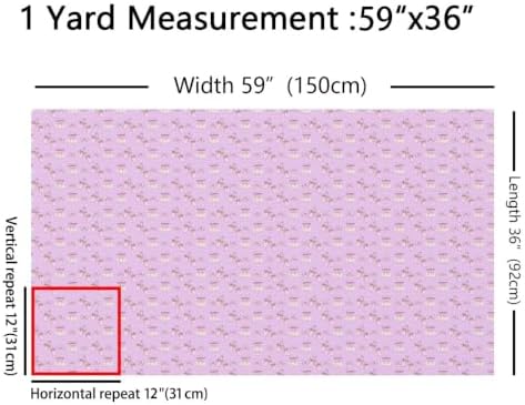 Girls Bow Upholstery Fabric for Chairs | Ribbon Bowknot Ballet Skirt Outdoor Fabric by The Yard 109"x63", Ballerina Toe Shoe Cute Little Ballet Princess Landscape Fabric