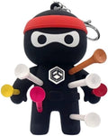 FAR&STRAIGHT Ninja Golf Tee Holder | Interchangeable Plugins | Funny & Unique Golf Gift | Personalized Accessory