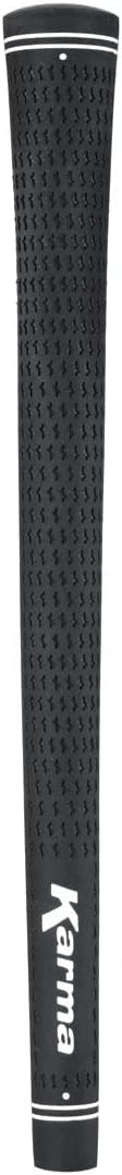 Karma Velour Golf Grips for Men, Women, Juniors | Undersize, Standard, Midsize, Oversize, & Jumbo | 6 Colors | Choose Single, 9, 13 Pack or Golf Club Grip Kit