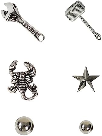 ZOKUZO Chic Bling Shoe Charms Gold and Sliver Designer Jewels Pretty Cute Chains Decorations Accessories for Women Girl Adults